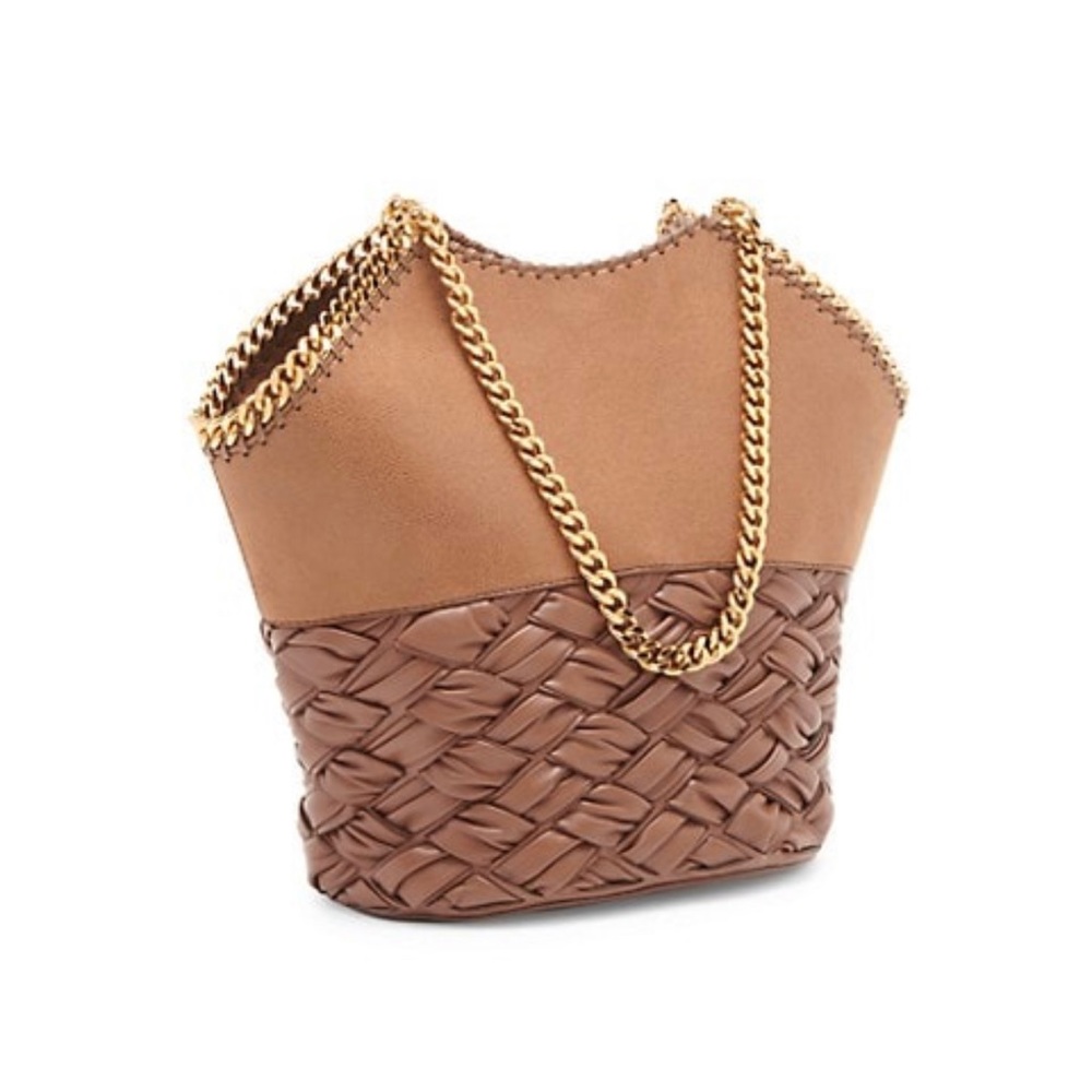 STELLA MCCARTNEY - Woven Falabella Tote